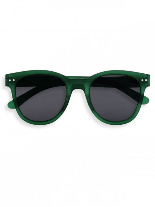 izipizi oversize trapez N napszemüveg áttetsző zöld 2930